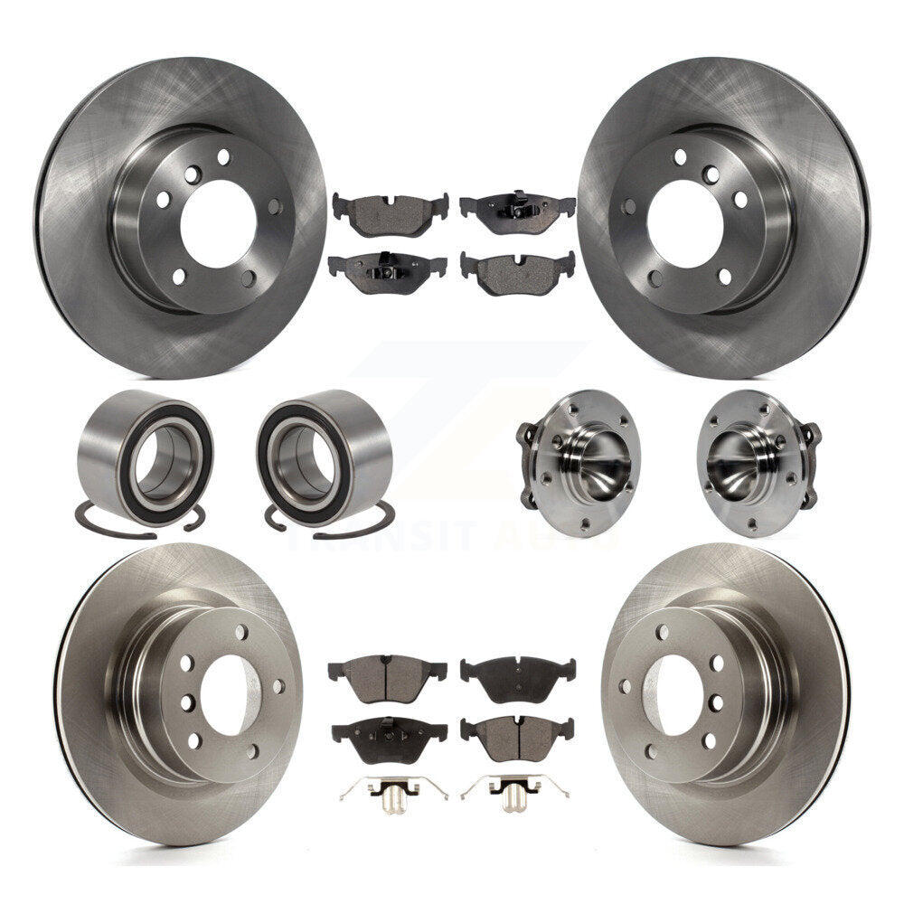 [Avant + Arrière] Kit d'ensemble roulement de roue et moyeu pour 2008-2013 BMW 128i KBB-109213