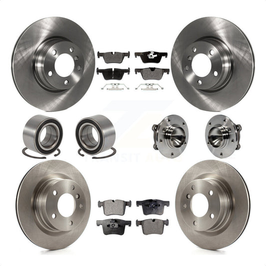 [Avant + Arrière] Kit d'ensemble roulement de roue et moyeu pour 2012 BMW 328i Coupe avec 2.0L sans Blue Painted Calipers KBB-109218 par Transit Auto