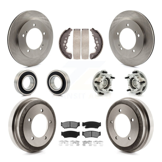 [Avant + Arrière] Kit d'ensemble roulement de roue et moyeu pour 2001-2004 Chevrolet Tracker Suzuki Vitara Non-ABS KBB-109352
