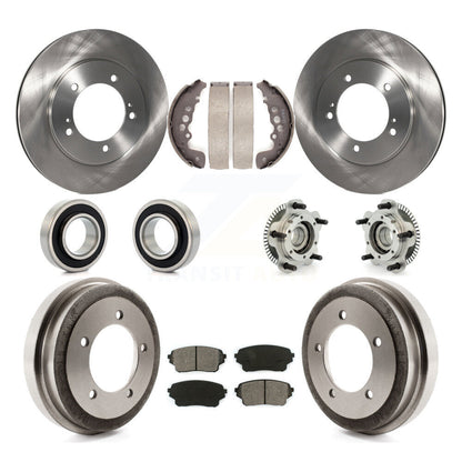 [Avant + Arrière] Kit d'ensemble roulement de roue et moyeu pour 2004 Suzuki Grand Vitara Non-ABS From Chassis VIN #44103257 KBB-109353
