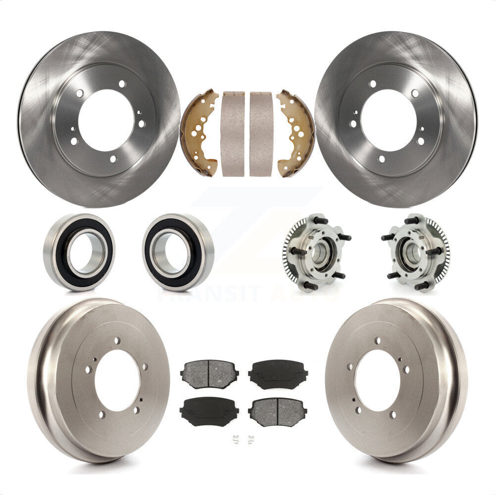 [Avant + Arrière] Kit d'ensemble roulement de roue et moyeu pour 2001 Suzuki Grand Vitara XL-7 Plus avec 2.7L KBB-109355 par Transit Auto