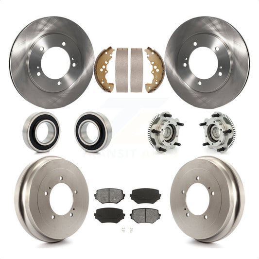 [Avant + Arrière] Kit d'ensemble roulement de roue et moyeu pour 2001 Suzuki Grand Vitara XL-7 Plus avec 2.7L KBB-109355 par Transit Auto