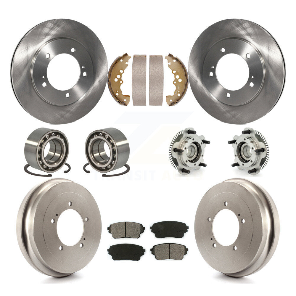 [Avant + Arrière] Kit d'ensemble roulement de roue et moyeu pour Suzuki XL-7 KBB-109356