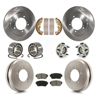 [Avant + Arrière] Kit d'ensemble roulement de roue et moyeu pour Suzuki XL-7 KBB-109356