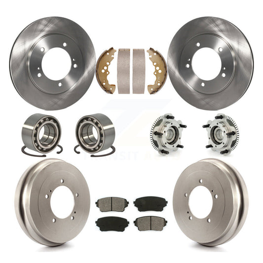 [Avant + Arrière] Kit d'ensemble roulement de roue et moyeu pour Suzuki XL-7 KBB-109356