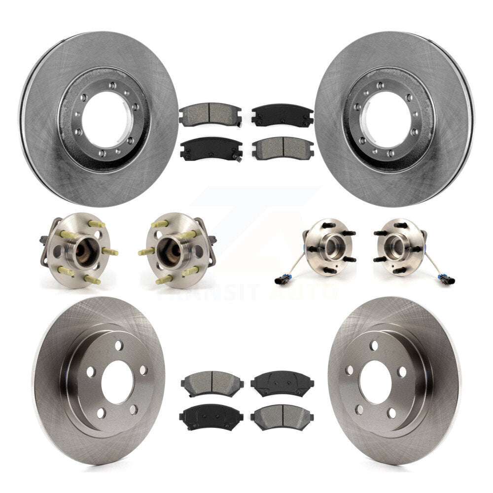 [Avant + Arrière] Kit d'ensemble roulement de roue et moyeu pour 2000-2005 Buick LeSabre Pontiac Bonneville KBB-109452