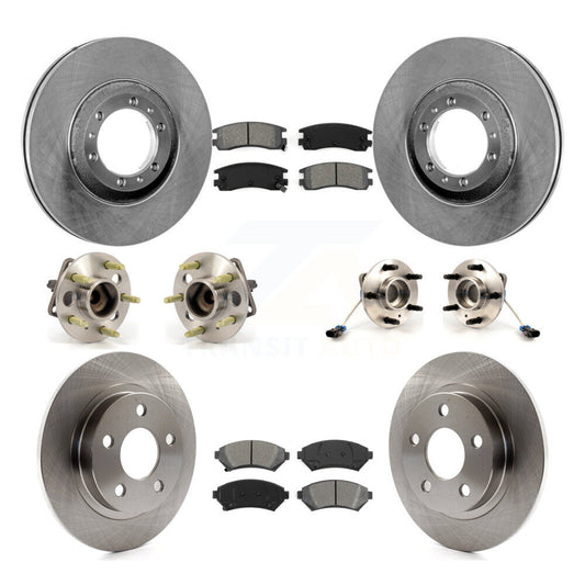 [Avant + Arrière] Kit d'ensemble roulement de roue et moyeu pour 2000-2005 Buick LeSabre Pontiac Bonneville KBB-109452