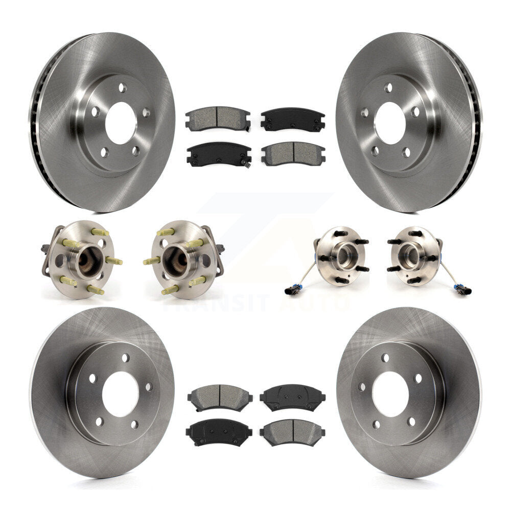 [Avant + Arrière] Kit d'ensemble roulement de roue et moyeu pour 1997-1999 Buick Park Avenue Oldsmobile Aurora Riviera KBB-109453