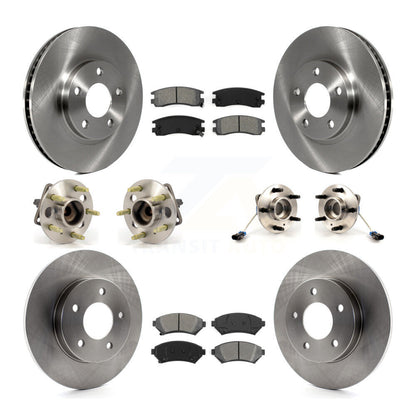 [Avant + Arrière] Kit d'ensemble roulement de roue et moyeu pour 1997-1999 Buick Park Avenue Oldsmobile Aurora Riviera KBB-109453