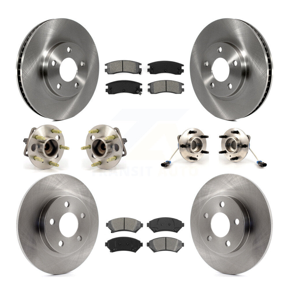 [Avant + Arrière] Kit d'ensemble roulement de roue et moyeu pour 2003-2004 Buick Park Avenue Ultra KBB-109454