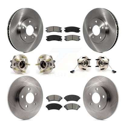 [Avant + Arrière] Kit d'ensemble roulement de roue et moyeu pour 2003-2004 Buick Park Avenue Ultra KBB-109454