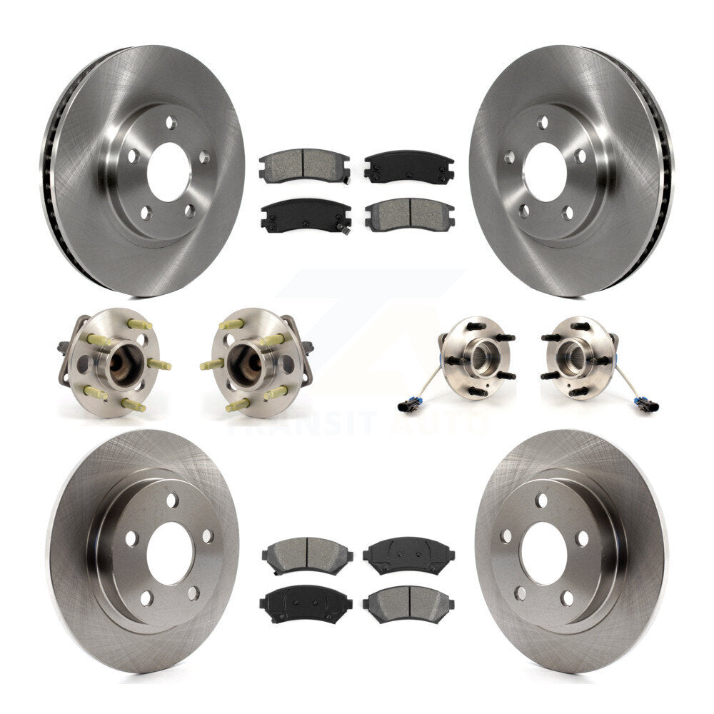 [Avant + Arrière] Kit d'ensemble roulement de roue et moyeu pour Buick LeSabre Park Avenue Pontiac Bonneville Oldsmobile Aurora KBB-109455