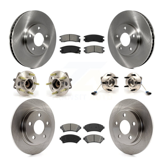 [Avant + Arrière] Kit d'ensemble roulement de roue et moyeu pour Buick LeSabre Park Avenue Pontiac Bonneville Oldsmobile Aurora KBB-109455