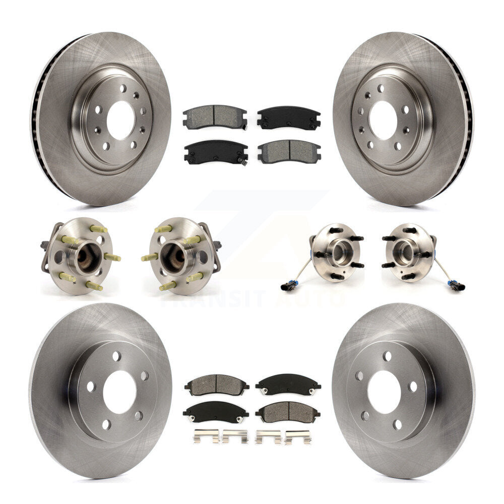 [Avant + Arrière] Kit d'ensemble roulement de roue et moyeu pour 2004 Pontiac Bonneville GXP KBB-109458