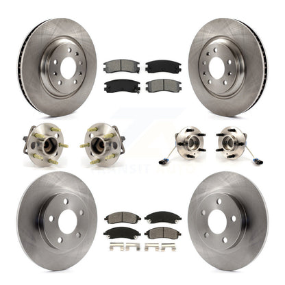 [Avant + Arrière] Kit d'ensemble roulement de roue et moyeu pour 2004 Pontiac Bonneville GXP KBB-109458