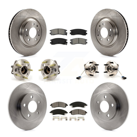 [Avant + Arrière] Kit d'ensemble roulement de roue et moyeu pour 2004 Pontiac Bonneville GXP KBB-109458