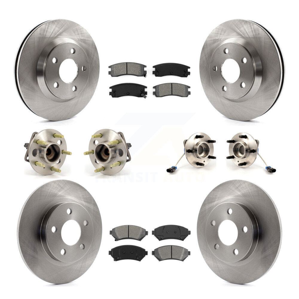 [Avant + Arrière] Kit d'ensemble roulement de roue et moyeu pour 2005 Buick Park Avenue Ultra KBB-109461