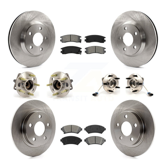 [Avant + Arrière] Kit d'ensemble roulement de roue et moyeu pour 2005 Buick LeSabre Pontiac Bonneville Park Avenue KBB-109462