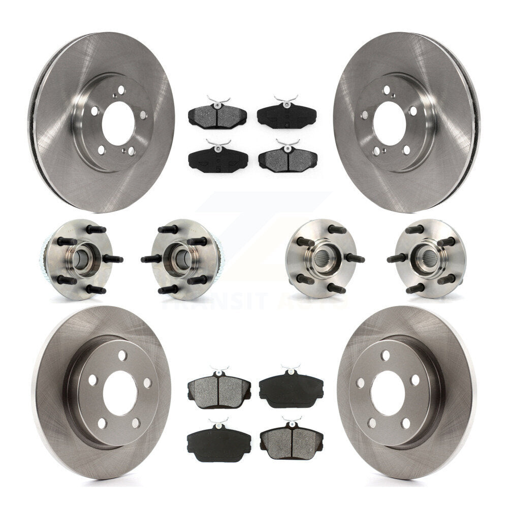 [Avant + Arrière] Kit d'ensemble roulement de roue et moyeu pour Ford Taurus Mercury Sable Lincoln Continental KBB-109470