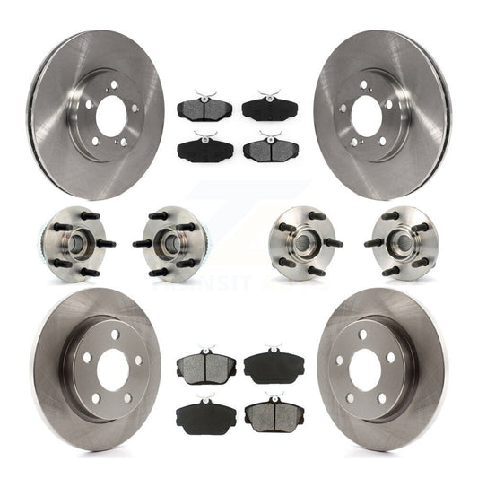 [Avant + Arrière] Kit d'ensemble roulement de roue et moyeu pour Ford Taurus Mercury Sable Lincoln Continental KBB-109470