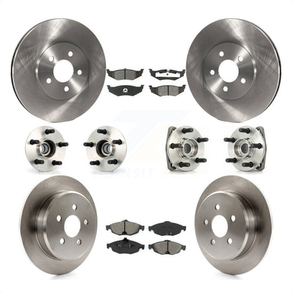 [Avant + Arrière] Kit d'ensemble roulement de roue et moyeu pour Dodge Stratus KBB-109477 par Transit Auto