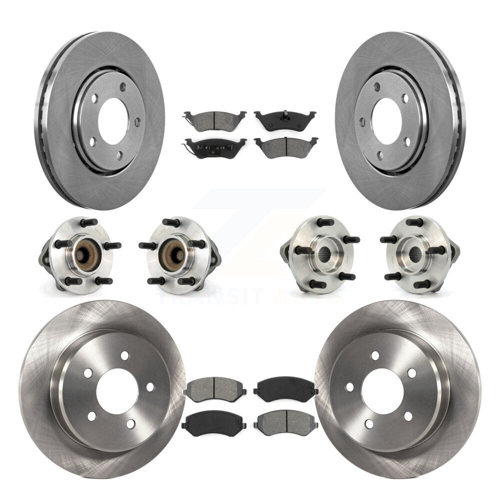 [Avant + Arrière] Kit d'ensemble roulement de roue et moyeu pour Dodge Chrysler Town & Country Grand Caravan Voyager KBB-109482