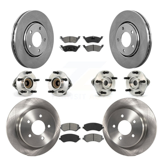 [Avant + Arrière] Kit d'ensemble roulement de roue et moyeu pour Dodge Chrysler Town & Country Grand Caravan Voyager KBB-109482