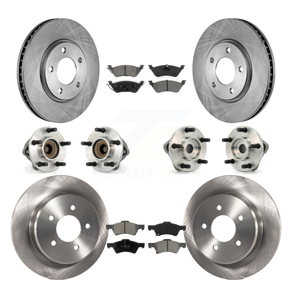 [Avant + Arrière] Kit d'ensemble roulement de roue et moyeu pour Dodge Grand Caravan Chrysler Town & Country KBB-109484