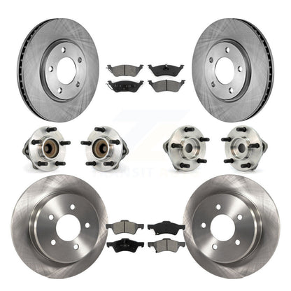 [Avant + Arrière] Kit d'ensemble roulement de roue et moyeu pour Dodge Grand Caravan Chrysler Town & Country KBB-109484