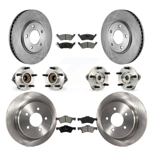[Avant + Arrière] Kit d'ensemble roulement de roue et moyeu pour Dodge Grand Caravan Chrysler Town & Country KBB-109484