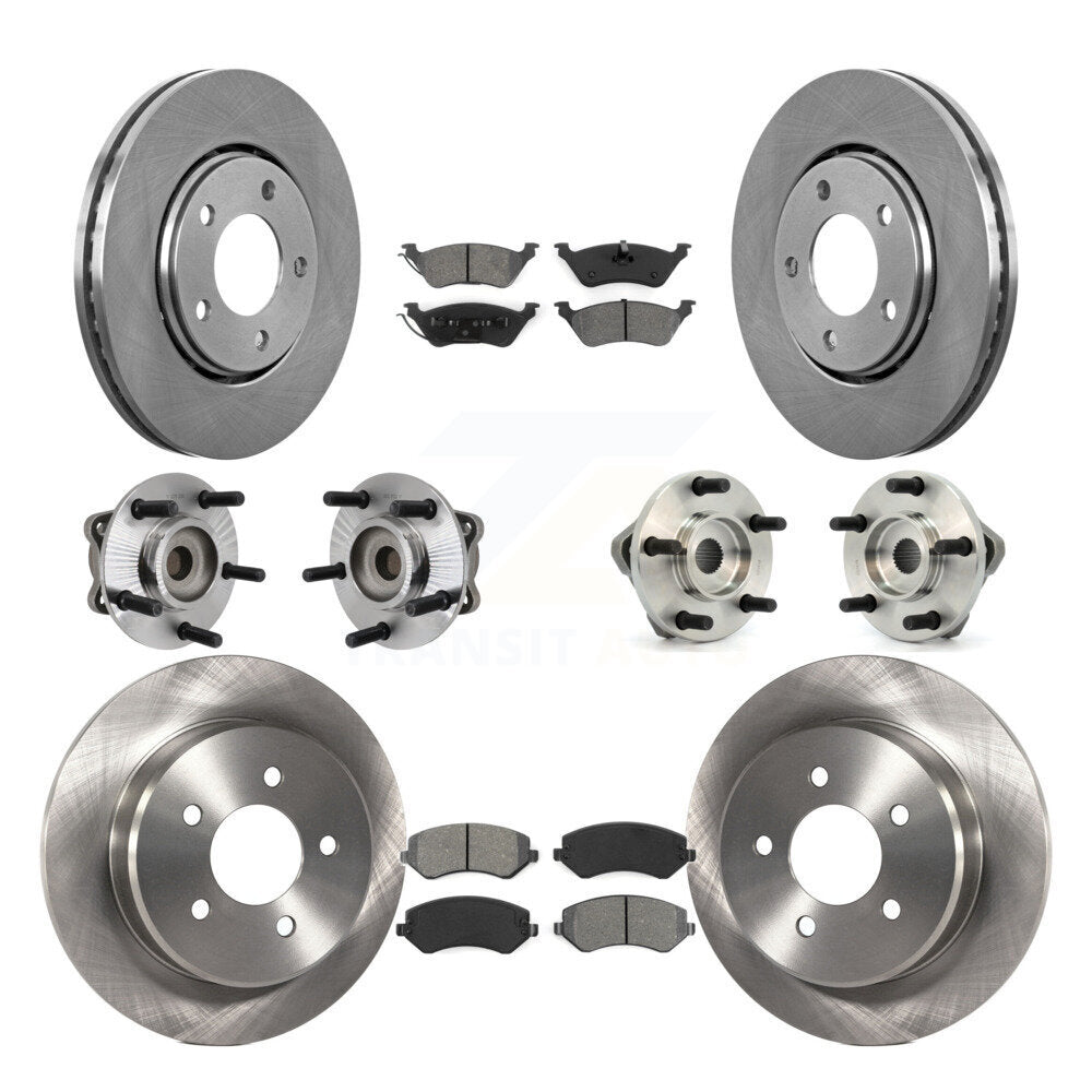 [Avant + Arrière] Kit d'ensemble roulement de roue et moyeu pour Chrysler Town & Country Dodge Grand Caravan KBB-109485