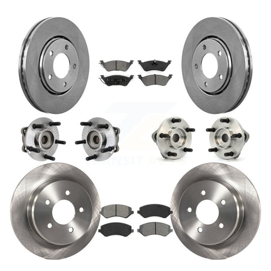 [Avant + Arrière] Kit d'ensemble roulement de roue et moyeu pour Chrysler Town & Country Dodge Grand Caravan KBB-109485