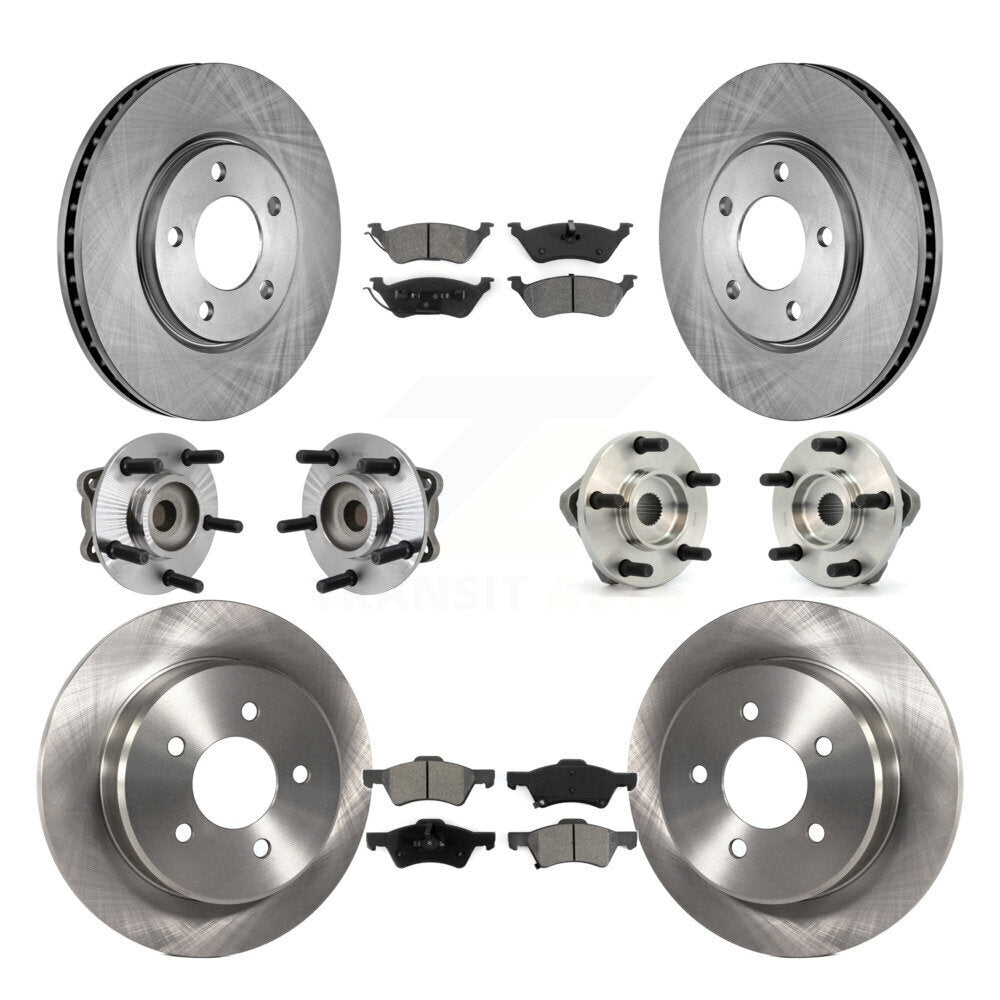 [Avant + Arrière] Kit d'ensemble roulement de roue et moyeu pour Dodge Grand Caravan Chrysler Town & Country KBB-109488