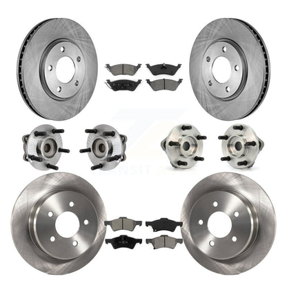 [Avant + Arrière] Kit d'ensemble roulement de roue et moyeu pour Dodge Grand Caravan Chrysler Town & Country KBB-109488