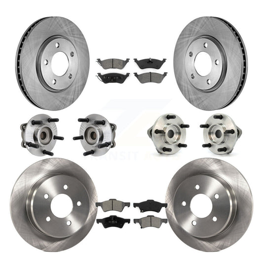 [Avant + Arrière] Kit d'ensemble roulement de roue et moyeu pour Dodge Grand Caravan Chrysler Town & Country KBB-109488