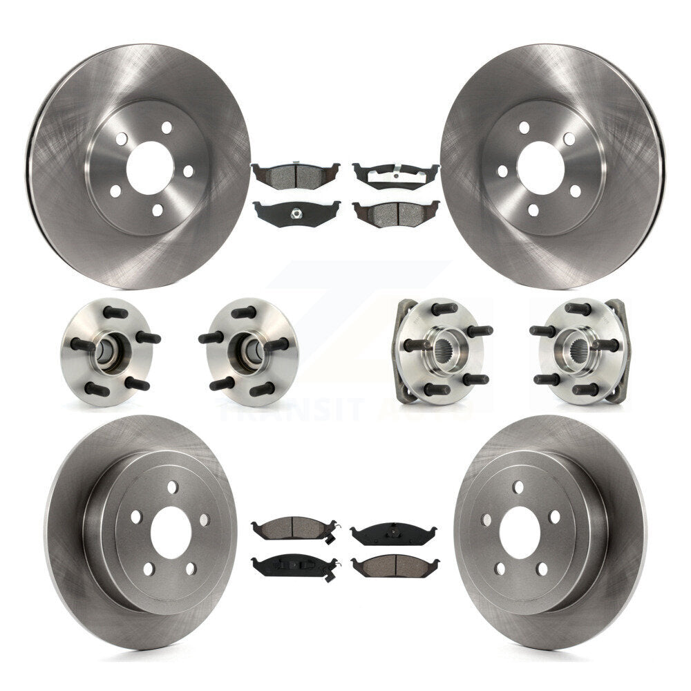 [Avant + Arrière] Kit d'ensemble roulement de roue et moyeu pour Dodge Stratus Chrysler Cirrus Plymouth Breeze KBB-109492