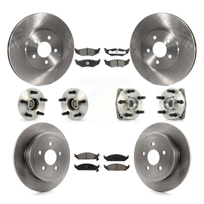 [Avant + Arrière] Kit d'ensemble roulement de roue et moyeu pour Dodge Stratus Chrysler Cirrus Plymouth Breeze KBB-109492