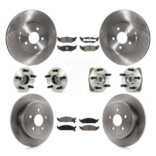 [Avant + Arrière] Kit d'ensemble roulement de roue et moyeu pour Dodge Stratus Chrysler Cirrus Plymouth Breeze KBB-109492