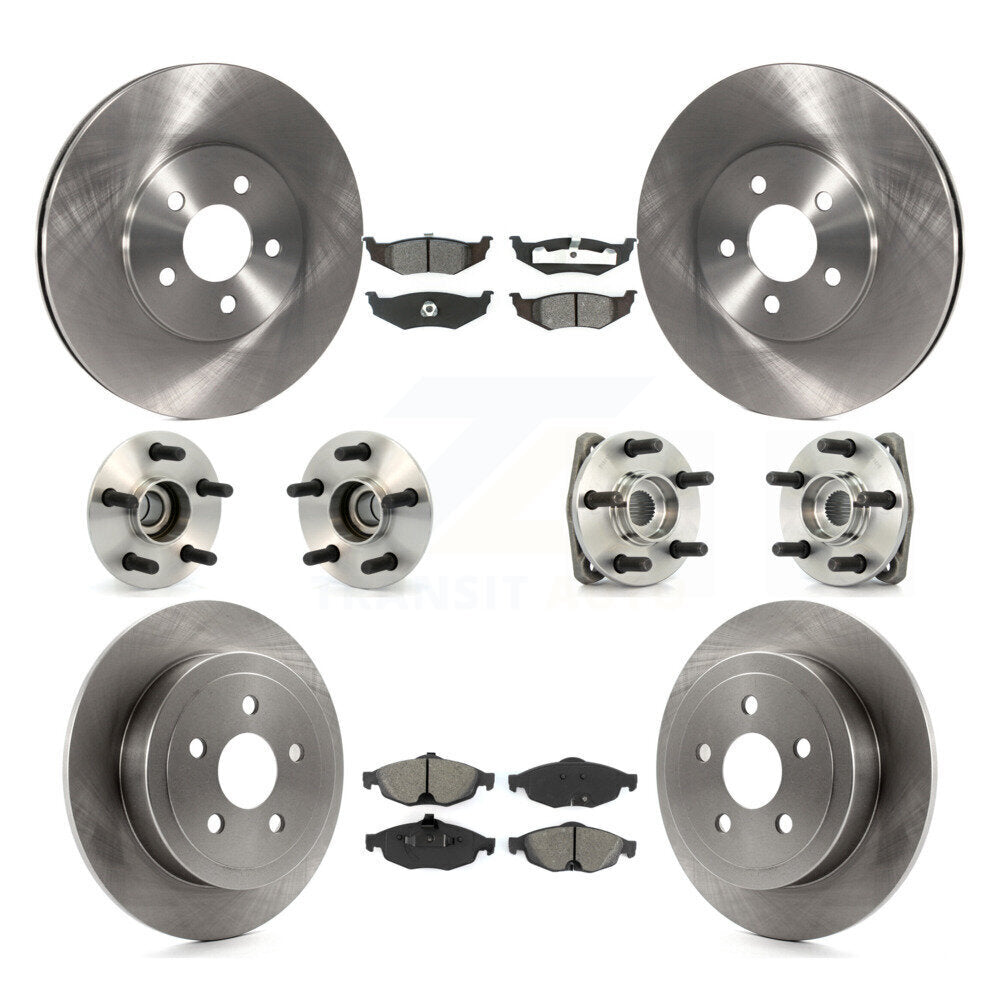[Avant + Arrière] Kit d'ensemble roulement de roue et moyeu pour Chrysler Sebring Dodge Stratus KBB-109493