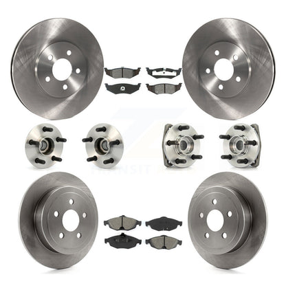 [Avant + Arrière] Kit d'ensemble roulement de roue et moyeu pour Chrysler Sebring Dodge Stratus KBB-109493