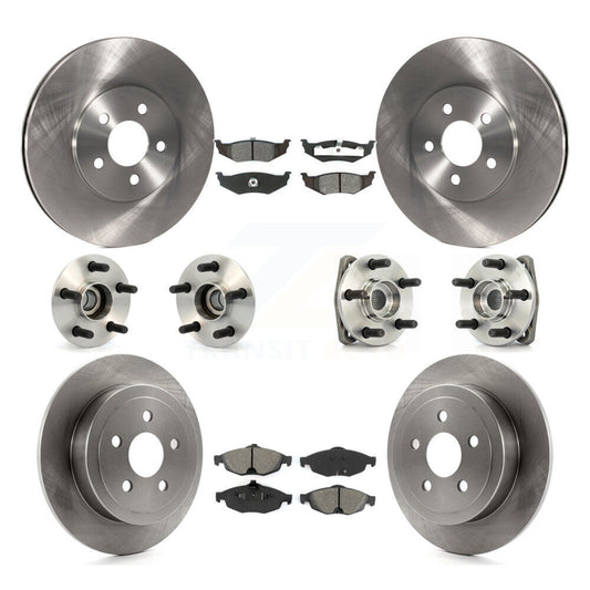 [Avant + Arrière] Kit d'ensemble roulement de roue et moyeu pour Chrysler Sebring Dodge Stratus KBB-109493