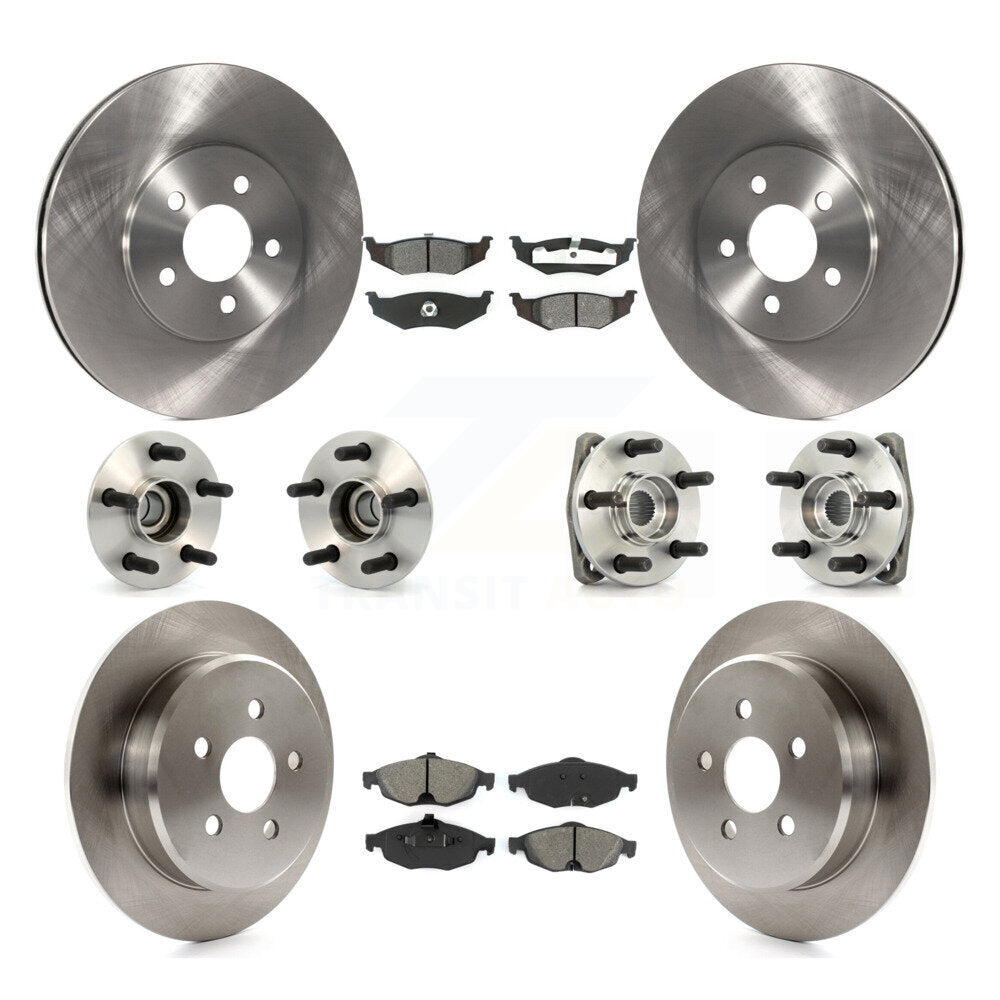 [Avant + Arrière] Kit d'ensemble roulement de roue et moyeu pour Chrysler Sebring Dodge Stratus KBB-109494