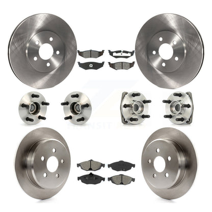 [Avant + Arrière] Kit d'ensemble roulement de roue et moyeu pour Chrysler Sebring Dodge Stratus KBB-109494