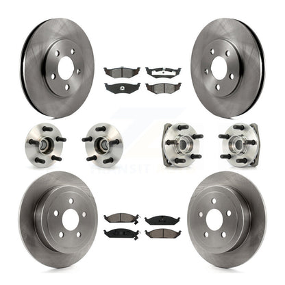 [Avant + Arrière] Kit d'ensemble roulement de roue et moyeu pour Chrysler Sebring Cirrus Dodge Stratus Plymouth Breeze KBB-109495
