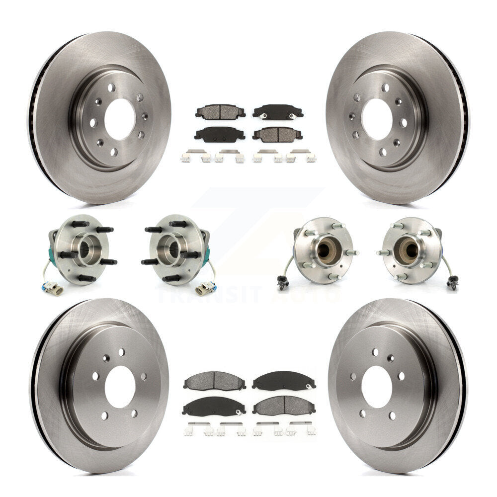 [Avant + Arrière] Kit d'ensemble roulement de roue et moyeu pour Cadillac CTS avec Sport Suspension KBB-109498