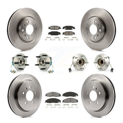 [Avant + Arrière] Kit d'ensemble roulement de roue et moyeu pour Cadillac CTS avec Sport Suspension KBB-109498