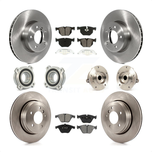 [Avant + Arrière] Kit d'ensemble roulement de roue et moyeu pour BMW 530i 525i 528i KBB-109504 par Transit Auto
