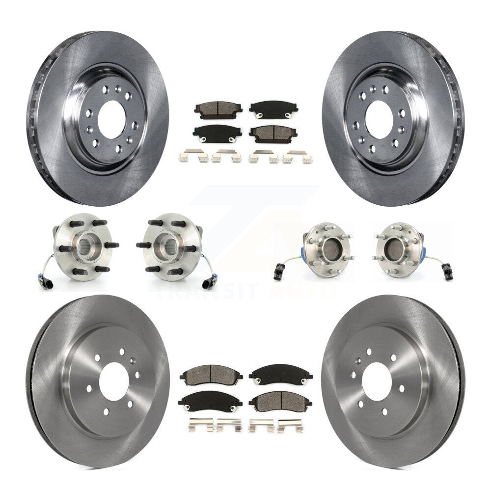 [Avant + Arrière] Kit d'ensemble roulement de roue et moyeu pour Cadillac SRX RWD KBB-109511