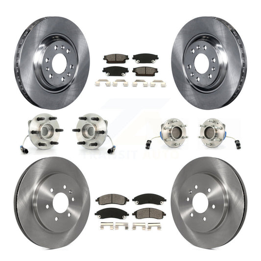 [Avant + Arrière] Kit d'ensemble roulement de roue et moyeu pour Cadillac SRX RWD KBB-109511