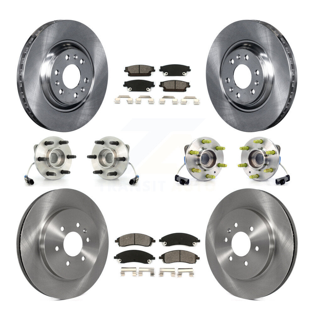 [Avant + Arrière] Kit d'ensemble roulement de roue et moyeu pour Cadillac SRX AWD KBB-109512